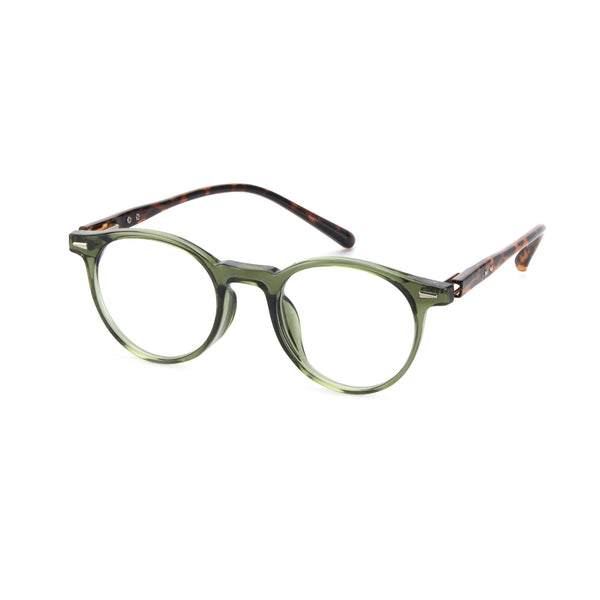 BASIC | Tortoiseshell Green Boston